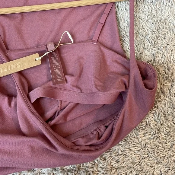 Skims Smooth Lounge Skimpy Strap Mini Dress - Picture 7 of 9